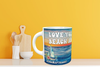 MUG Coffee Full Wrap Sublimation Funny Digital Graphic Design Download LOVE YOU TO THE BEACH AND BACK SVG-PNG Crafters Delight {{ JAMsCraftCloset }}