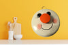 SNOWMAN POT LID (S-6) Upcycled Refurbished Handmade Wall Art Christmas Home Decor Gift Idea - JAMsCraftCloset