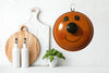 PUMPKIN POT LID (P-1) Upcycled Refurbished Handmade Wall Art Fall Home Decor Gift Idea - JAMsCraftCloset
