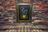 SHINE LIKE A STAR Vintage Framed Saying Sign Wall Art Gold Silver Hand Painted Home Decor Gift -One of a Kind-Unique-Home-Country-Decor-Cottage Chic-Gift JAMsCraftCloset