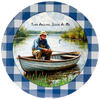 ROUND Digital Graphic Design FISHERMEN - TURN AROUND LOOK AT ME Decor Lake Scene With Animals First Home Sublimation Decoupage PNG SVG Country Farmhouse Home Decor Wall Art Shelf Sitter Gift Crafters Delight - JAMsCraftCloset