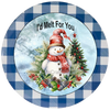 ROUND Digital Graphic Design I'D MELT FOR YOU Christmas Gift First Home Sublimation Decoupage PNG SVG Country Farmhouse Home Decor Wall Art Decor Gift Crafters Delight - JAMsCraftCloset