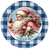 ROUND Digital Graphic Design SANTA - I AM ON MY WAY - &nbsp;CHRISTMAS DESIGN PNG-JPEG-PDF-SVG-Decoupage-Sublimation Design Graphic Country Farmhouse Home Decor HOLIDAY Decor Gift Crafters Delight - JAMsCraftCloset