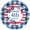 ROUND Digital Graphic Design PATRIOTIC HAPPY 4TH - DESIGN PNG-JPEG-PDF-SVG-Decoupage-Sublimation Design Graphic Country Farmhouse Home Decor HOLIDAY Decor Gift Crafters Delight - JAMsCraftCloset