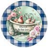 ROUND Digital Graphic Design WELCOME TO THE COOP 2 Rooster Floral Wedding Gift First Home Sublimation Decoupage PNG SVG Country Farmhouse Home Kitchen Decor Wall Art Shelf Sitter Gift Crafters Delight - JAMsCraftCloset