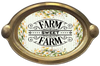 OVAL SHAPED Digital Graphic Design BOLD YELLOW FARM SWEET FARM DAISIES Sublimation Decoupage PNG SVG House Sign Farmhouse Country Home Cabin Wall Art Decor Wreath Design Gift Crafters Delight - JAMsCraftCloset