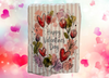 Antique West Virginia Roof Decoupaged HAPPY VALENTINE'S DAY - FLORAL - Valentine/Love Theme Handmade Wall Art Unique Home Decor Gift- JAMsCraftCloset