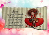Antique West Virginia Roof Decoupaged LOVE - IS JUST A WORD - Valentine/Love Theme Handmade Wall Art Unique Home Decor Gift- JAMsCraftCloset