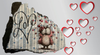 Antique West Virginia Roof Decoupaged LOVE - OWL WITH HEARTS - Valentine/Love Theme Handmade Wall Art Unique Home Decor Gift- JAMsCraftCloset