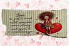 Antique West Virginia Roof Decoupaged LOVE - IS JUST A WORD - Valentine/Love Theme Handmade Wall Art Unique Home Decor Gift- JAMsCraftCloset