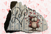 Antique West Virginia Roof Decoupaged LOVE - OWL WITH HEARTS - Valentine/Love Theme Handmade Wall Art Unique Home Decor Gift- JAMsCraftCloset