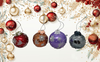 Ornament Handmade Decoupaged Lace and Bling Christmas Gift Idea Tree Decoration Unique - JAMsCraftCloset
