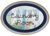OVAL SHAPED Digital Graphic Design LAUNDRY ROOM Sublimation PNG SVG Lake House Sign Farmhouse Country Home Cabin DOOR ART Decor Wreath Design Gift Crafters Delight - JAMsCraftCloset