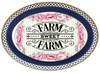 OVAL SHAPED Digital Graphic Design BOLD YELLOW FARM SWEET FARM PEONIES Sublimation Decoupage PNG SVG House Sign Farmhouse Country Home Cabin Wall Art Decor Wreath Design Gift Crafters Delight - JAMsCraftCloset