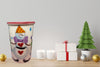 Vase Vintage Ceramic Snowman Christmas Vase Marco e Cristina Made in Italy JAMsCraftCloset