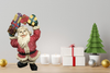 Shelf Sitters SANTA HOLDING PRESENTS ABOVE HIS HEAD Resin Vintage Holiday Decoration Christmas Decor Gift Idea - JAMsCraftCloset