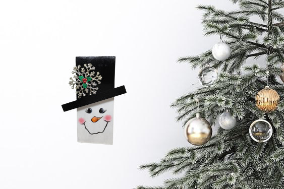 Lápis Qilery Winter Snowflake Snowman Wood 19 cm 100 unidades no