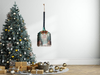 Decoupaged COAL SHOVEL - BELIEVE IN THE MAGIC OF CHRISTMAS - Gift Idea Home HOLIDAY Decor Wall Door Art - JAMsCraftCloset