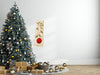 Christmas Bulb and Pine Sign Hand Painted Wooden Wall Art Mantel Hearth Shelf Christmas Decor Home Decor Gift Idea JAMsCraftCloset