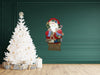 Santa Wooden Folk Art Vintage With Tree Bear and Gingerbread Cookie Holiday Christmas Decor JAMsCraftCloset