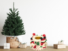 Shelf Sitters FOUR TUMBLING SANTA CANDLESTICK HOLDERS Ceramic Vintage Holiday Decoration Christmas Decor Gift Idea - JAMsCraftCloset