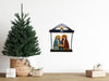 Nativity Scene Wooden Handmade Hand Painted Vintage Holiday Decor Christmas Decor Wall Art Wall Hanging - JAMsCraftCloset