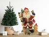 Shelf Sitters SANTA RINGING BELL Resin Vintage Holiday Decoration Christmas Decor Gift Idea Discontinued - JAMsCraftCloset