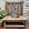 Wooden GRAY DUCK With Movable Wings and Feet Hand Painted Hand Cut Handmade by my Dad Kitchen Decoration Wall Art Tier Tray Decor Nursery Bathroom Home Decor Folk Art Primitive Gift Idea Unique Farmhouse Country Decor - JAMsCraftCloset