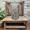 Glass VASE Decoupaged NURSERY RHYME Nursery Decor Child's Room Decor Shelf Sitter Shabby Chic Victorian BoHo Decor Baby Shower Gift Idea - JAMsCraftCloset