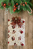 Clipboard Legal Size Vintage Upcycled Handcrafted Christmas Design CHRISTMAS SANTA HOLDING TREE Design Gift Idea Unique {{ JAMsCraftCloset }}