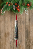 Rolling Pin Hand Painted Decoupaged CHRISTMAS Country Farmhouse Decor O'CHRISTMAS TREE Kitchen Decor Gift Idea - JAMsCraftCloset