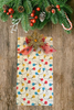 Clipboard Legal Size Vintage Upcycled Handcrafted Christmas Design CHRISTMAS TREE LIGHT BULBS Design Gift Idea Unique {{ JAMsCraftCloset }}