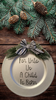 Dollar Tree Plastic Silver CHARGER PLATE Christmas Holiday Wall Art FOR UNTO US A CHILD IS BORN Handmade Gift Idea Crafters Delight - JAMsCraftCloset