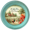 ROUND Digital Graphic Design A LITTLE BIT OF HEAVEN Farm Chickens Wedding Gift First Home Sublimation Decoupage PNG SVG Country Farmhouse Home Kitchen Decor Wall Art Shelf Sitter Gift Crafters Delight - JAMsCraftCloset