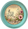 ROUND Digital Graphic Design - TOGETHER WE MAKE A FAMILY - Wedding Gift HOME DECOR Sublimation Decoupage PNG SVG PDF JPEG Country Farmhouse Wall Art Shelf Sitter Gift Crafters Delight - JAMsCraftCloset