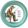 ROUND Digital Graphic Design HERE FISHY FISHY FISHY Old Fisherman First Home Sublimation Decoupage PNG SVG Country Farmhouse Home Kitchen Decor Wall Art Shelf Sitter Gift Crafters Delight - JAMsCraftCloset