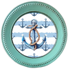 ROUND Digital Graphic Design NAUTICAL ANCHOR ROPE Sublimation PNG SVG BOAT DECOR Home Decor Wall Art Decor Gift Crafters Delight - JAMsCraftCloset