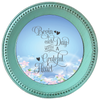 ROUND Digital Graphic Design - BEGIN EACH DAY WITH A GRATEFUL HEART - Wedding Gift HOME DECOR Sublimation Decoupage PNG SVG PDF JPEG Country Farmhouse Wall Art Shelf Sitter Gift Crafters Delight - JAMsCraftCloset