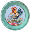 ROUND Digital Graphic Design HEN WITH WATERING CAN Wedding Gift First Home Sublimation PNG SVG Country Farmhouse Home Decor Wall Art Kitchen or Coffee Bar Decor Gift Crafters Delight - JAMsCraftCloset