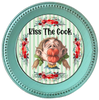 ROUND Digital Graphic Design - KISS THE COOK - Wedding Gift KITCHEN DECOR Sublimation Decoupage PNG SVG PDF JPEG Country Farmhouse Home Decor Gift Crafters Delight - JAMsCraftCloset