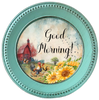 ROUND Digital Graphic Design GOOD MORNING Sublimation PNG SVG Country Farmhouse Coffee Station Sign KITCHEN Bathroom Wall Art Decor Wreath Design Gift Crafters Delight - JAMsCraftCloset