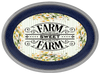OVAL SHAPED Digital Graphic Design BOLD YELLOW FARM SWEET FARM DAISIES Sublimation Decoupage PNG SVG House Sign Farmhouse Country Home Cabin Wall Art Decor Wreath Design Gift Crafters Delight - JAMsCraftCloset