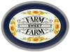 OVAL SHAPED Digital Graphic Design BOLD YELLOW FARM SWEET FARM SUNFLOWERS Sublimation Decoupage PNG SVG House Sign Farmhouse Country Home Cabin Wall Art Decor Wreath Design Gift Crafters Delight - JAMsCraftCloset