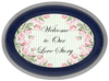 OVAL SHAPED Digital Graphic Design WELCOME TO OUR LOVE STORY 1 Sublimation PNG SVG Lake House Sign Farmhouse Country Home Cabin WEDDING DECOR Bedroom Wall Art Decor Wreath Design Gift Crafters Delight - JAMsCraftCloset
