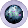 ROUND DIGITAL Graphic Design HAPPY HALLOWEEN Halloween Sublimation Decoupage PNG SVG Country Farmhouse Home Decor Sign Shelf Sitter Wall Art Decor Wreath Design Gift Crafters Delight - JAMsCraftCloset