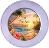 ROUND Digital Graphic Design - LET THE SEA QUIET THE NOISE - Wedding Gift HOME DECOR Sublimation Decoupage PNG SVG PDF JPEG BEACH THEME Country Farmhouse Wall Art Shelf Sitter Gift Crafters Delight - JAMsCraftCloset