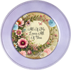 ROUND Digital Graphic Design ALL OF ME LOVES ALL OF YOU Wedding Gift First Home Sublimation Decoupage PNG SVG Country Farmhouse Home Decor Wall Art Shelf Sitter Gift Crafters Delight - JAMsCraftCloset