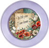 ROUND Digital Graphic Design WITH YOU I AM HOME Wedding Gift First Home Sublimation PNG SVG Country Farmhouse Home Decor Wall Art Gift Crafters Delight - JAMsCraftCloset