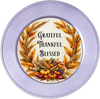 ROUND Digital Graphic Design - GRATEFUL THANKFUL BLESSED - Wedding Gift HOME DECOR Sublimation Decoupage PNG SVG PDF JPEG Country Farmhouse Wall Art Shelf Sitter Gift Crafters Delight - JAMsCraftCloset