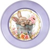 ROUND Digital Graphic Design EASTER BUNNY IN PAIL Sublimation Decoupage PNG SVG Country Farmhouse Sign Bedroom Child's Room Wall Art Decor Wreath Design Gift Crafters Delight HAPPY CRAFTING {{ JAMsCraftCloset }}